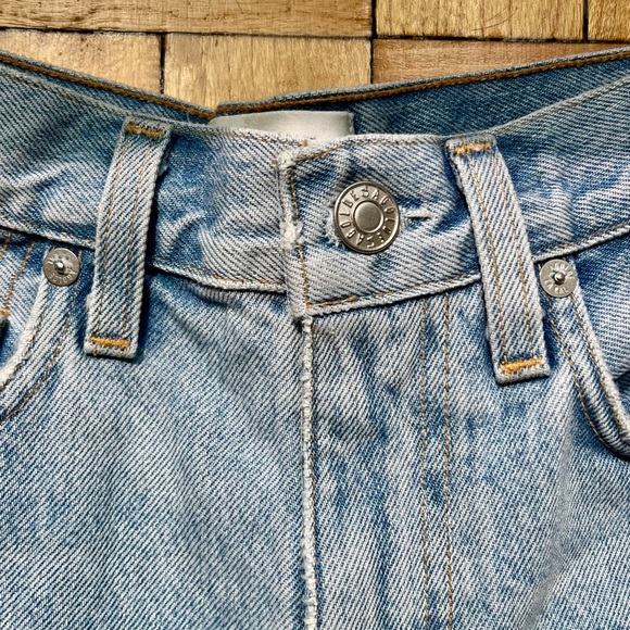 Agolde Long Jean Shorts - Picture 2 of 7